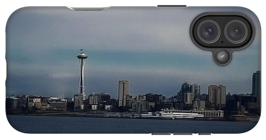 Seattle Skyline - Phone Case
