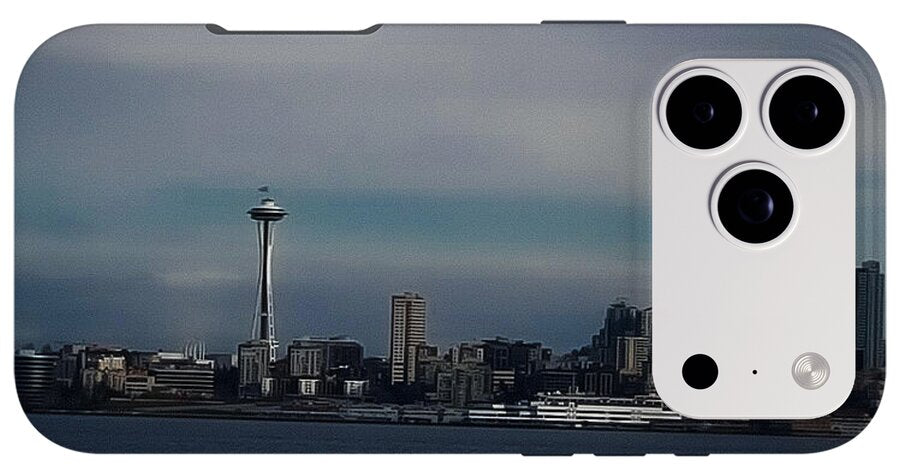 Seattle Skyline - Phone Case