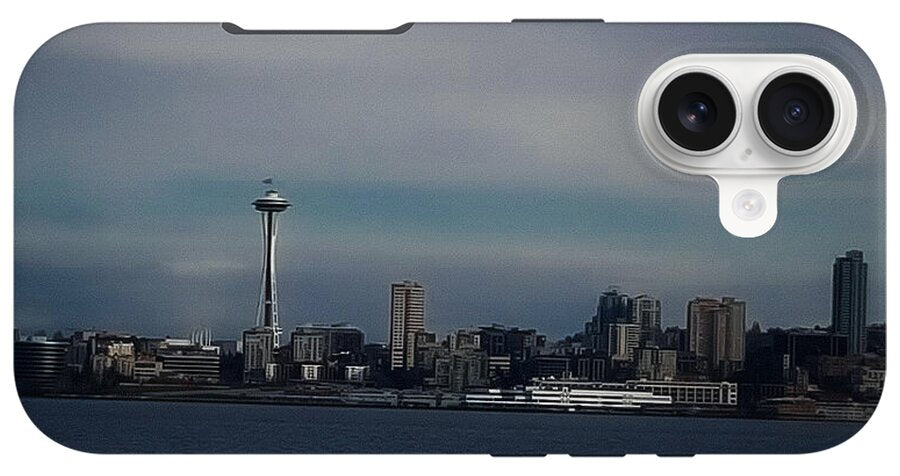 Seattle Skyline - Phone Case