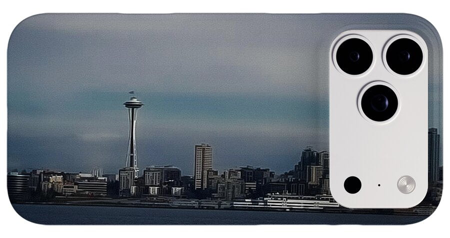 Seattle Skyline - Phone Case