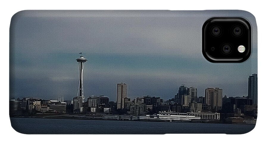 Seattle Skyline - Phone Case