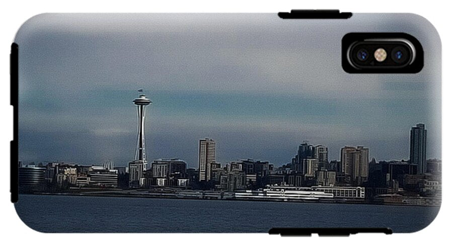 Seattle Skyline - Phone Case
