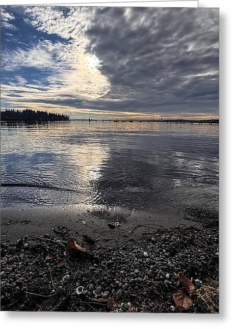 Sun clouds - Greeting Card