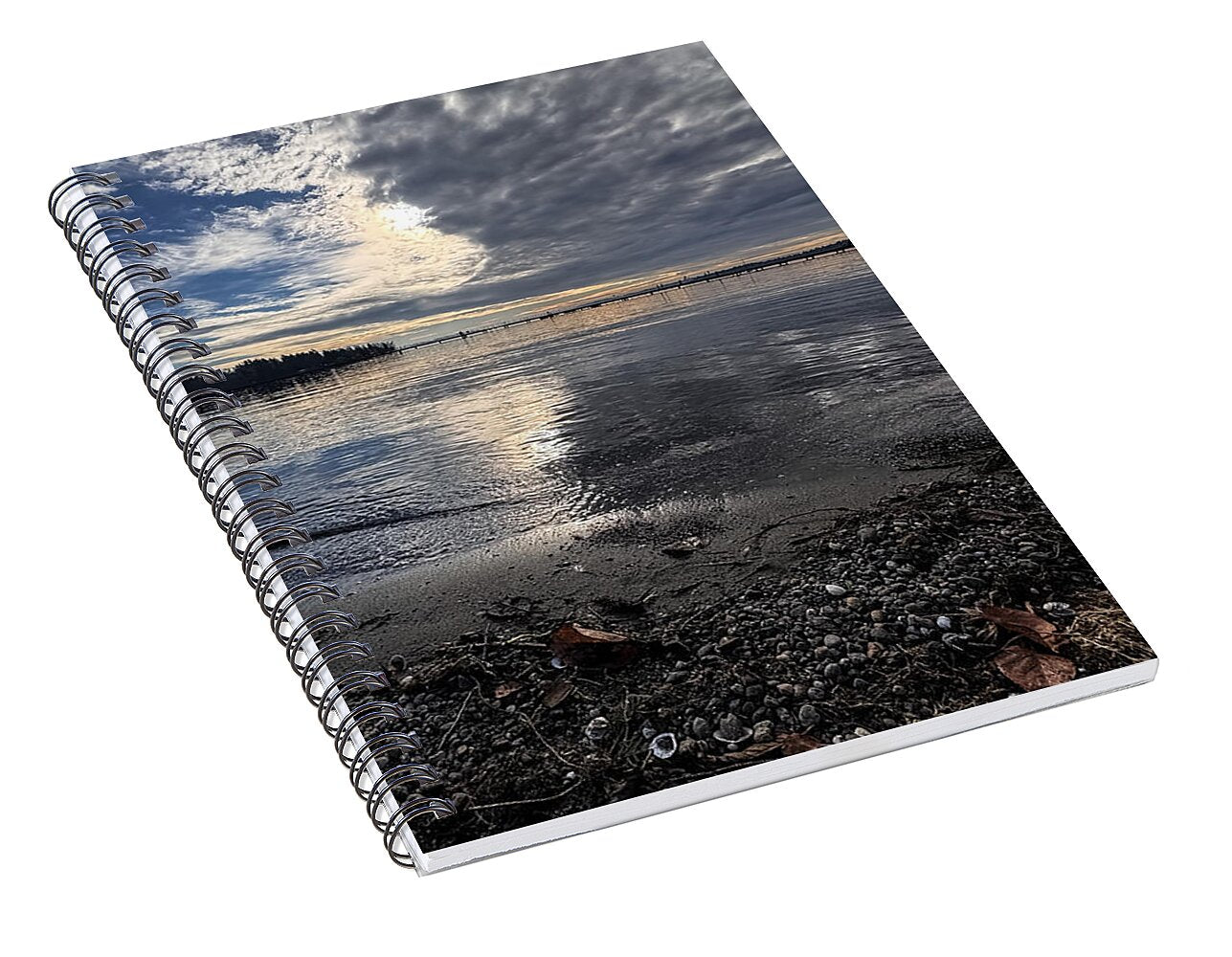 Sun clouds - Spiral Notebook