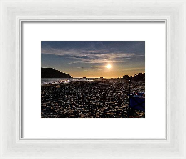 Sunset  6 - Framed Print