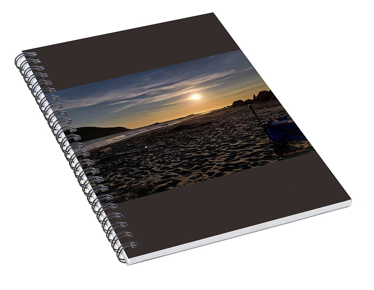 Sunset  6 - Spiral Notebook