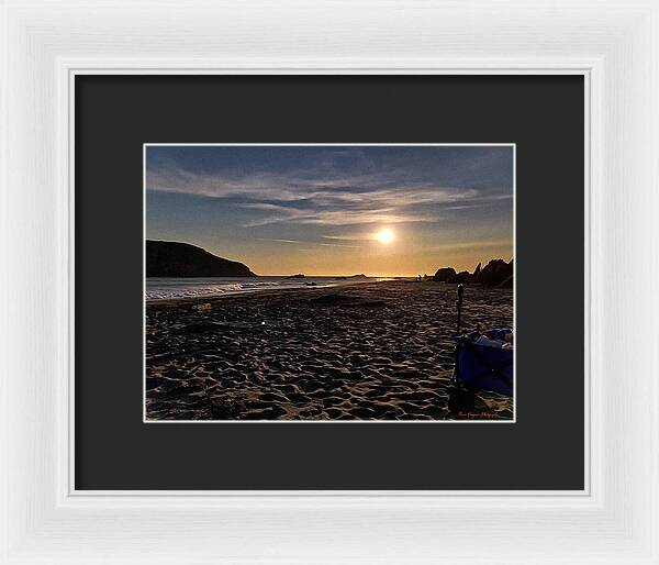 Sunset  6 - Framed Print