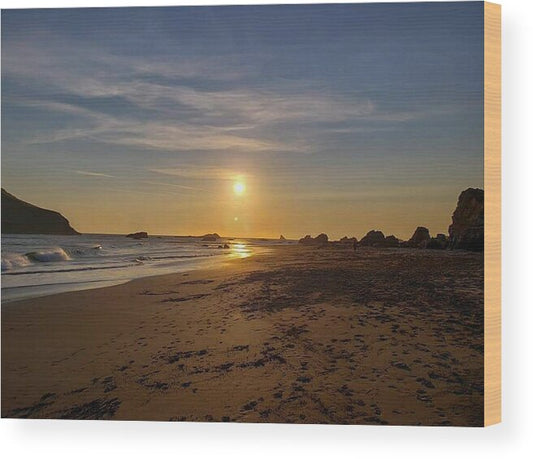 Sunset 2 - Wood Print