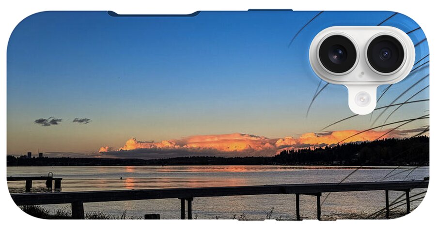 Sunset at the lake - Phone Case