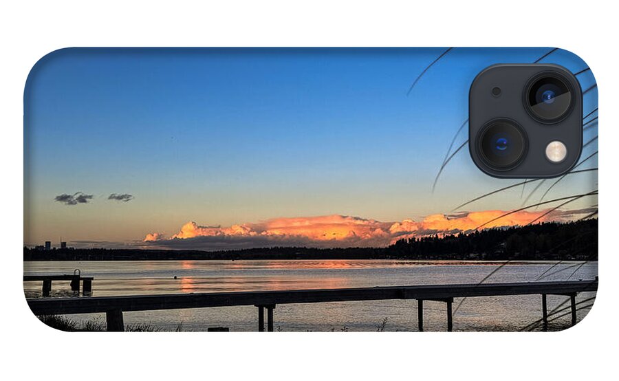Sunset at the lake - Phone Case