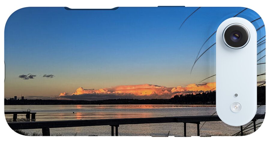 Sunset at the lake - Phone Case