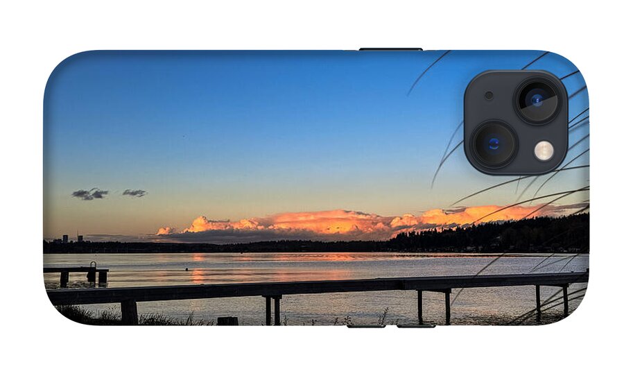 Sunset at the lake - Phone Case