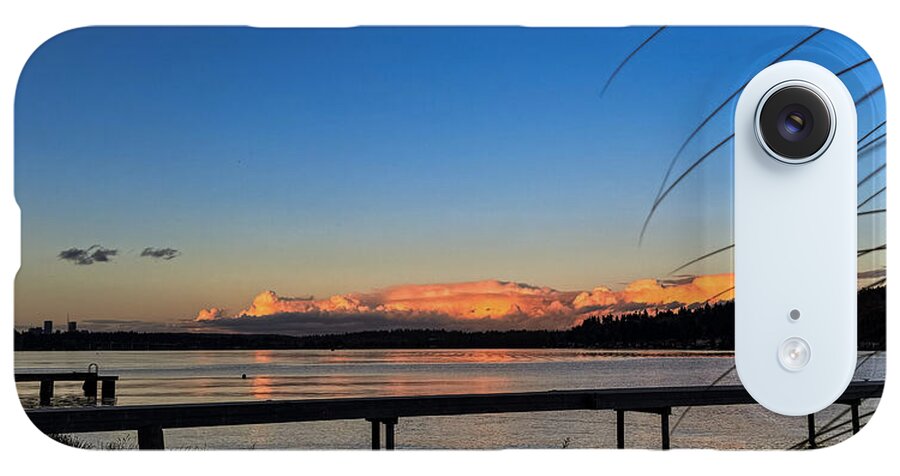 Sunset at the lake - Phone Case
