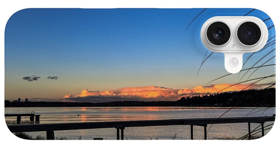 Sunset at the lake - Phone Case