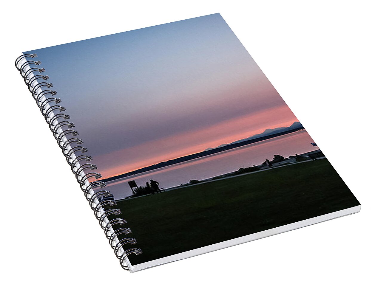 Sunset late summer  - Spiral Notebook