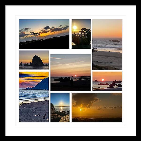 Sunsets - Framed Print