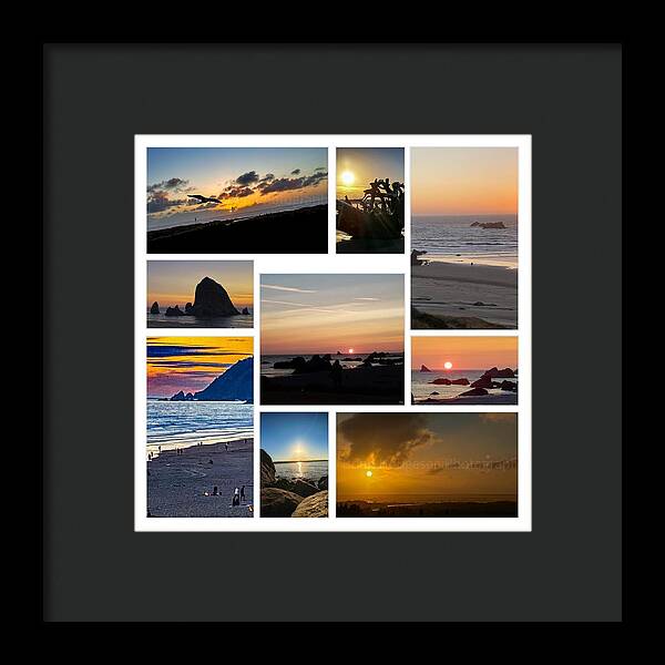 Sunsets - Framed Print