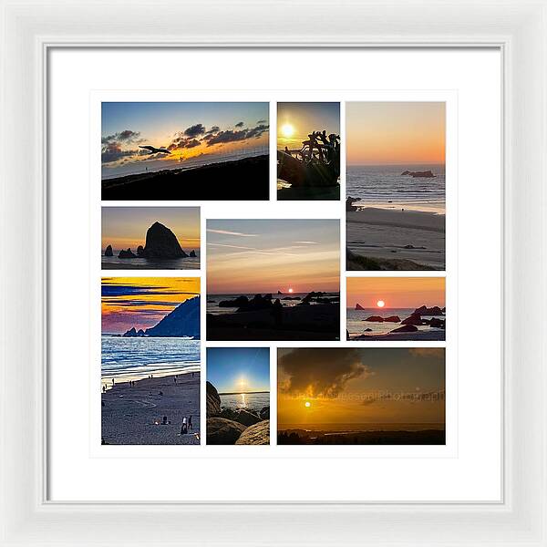 Sunsets - Framed Print