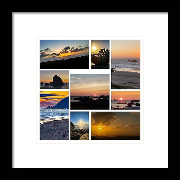 Sunsets - Framed Print