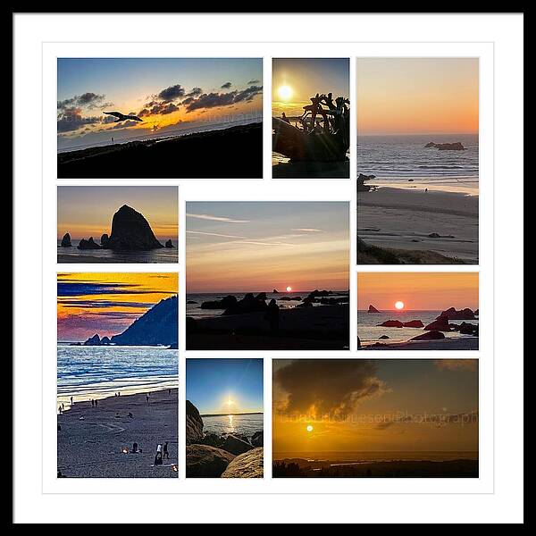 Sunsets - Framed Print