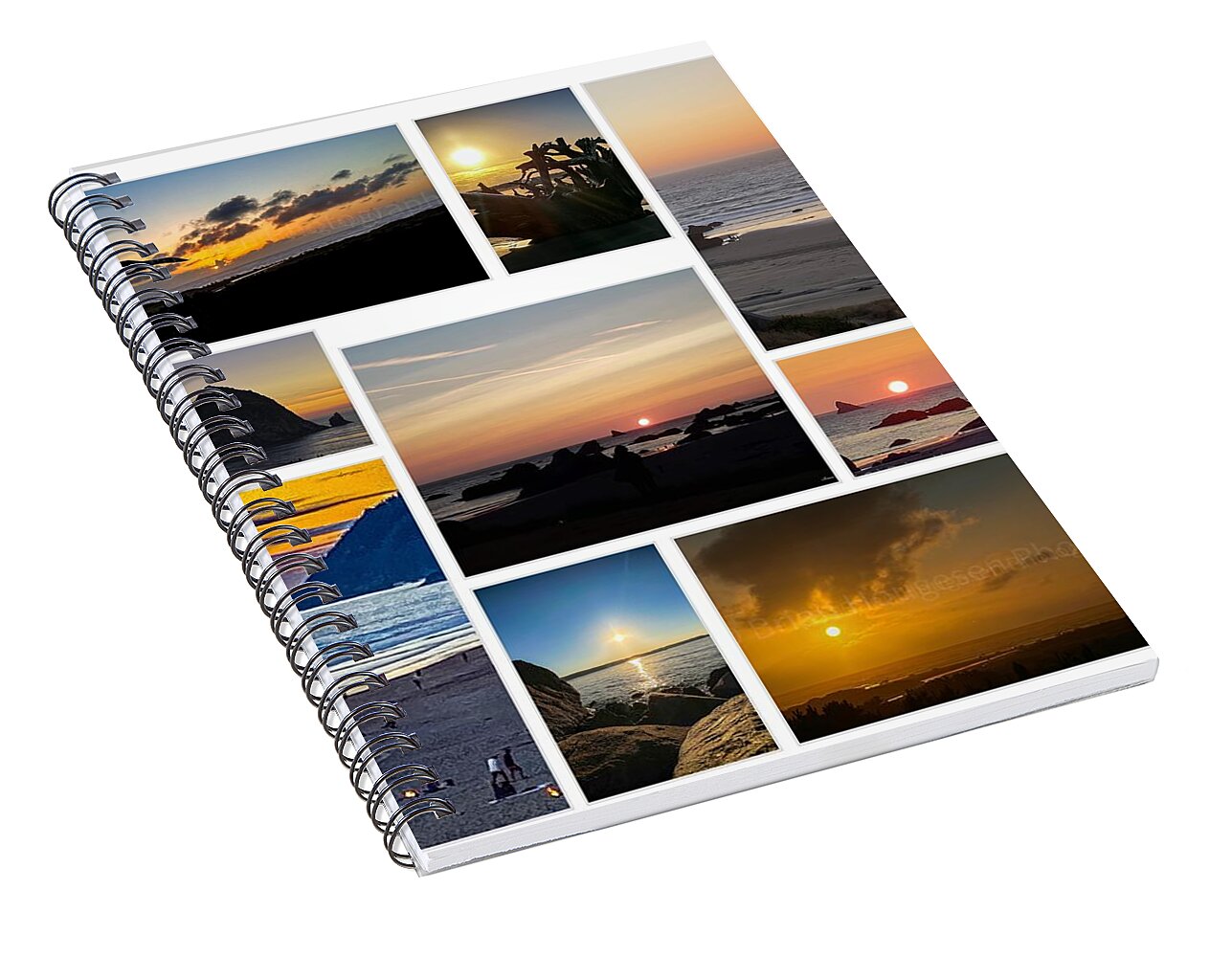 Sunsets - Spiral Notebook