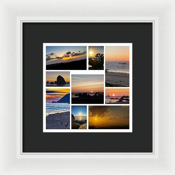 Sunsets - Framed Print