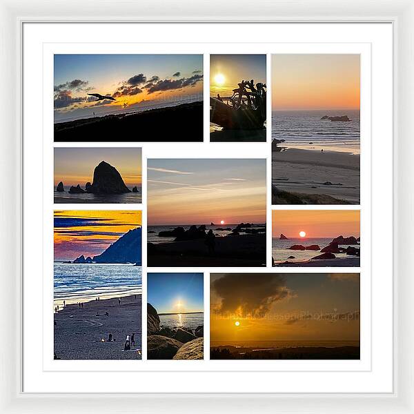 Sunsets - Framed Print