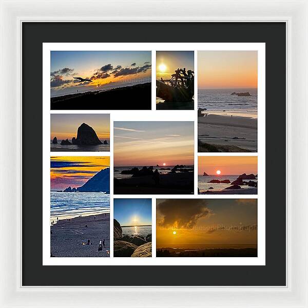 Sunsets - Framed Print