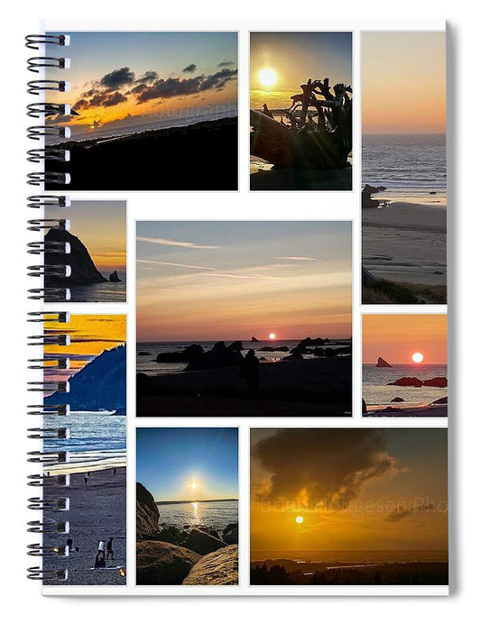 Sunsets - Spiral Notebook