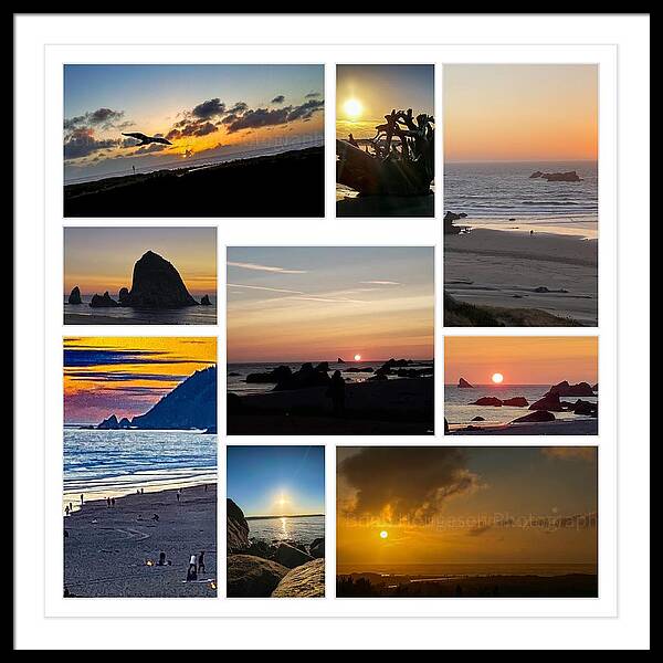 Sunsets - Framed Print