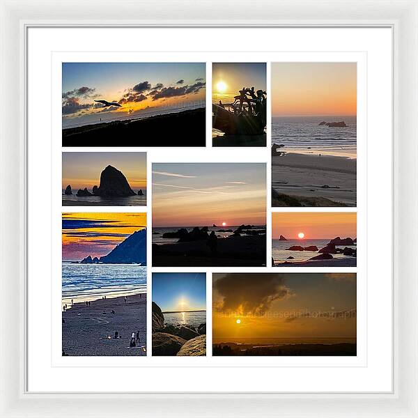 Sunsets - Framed Print