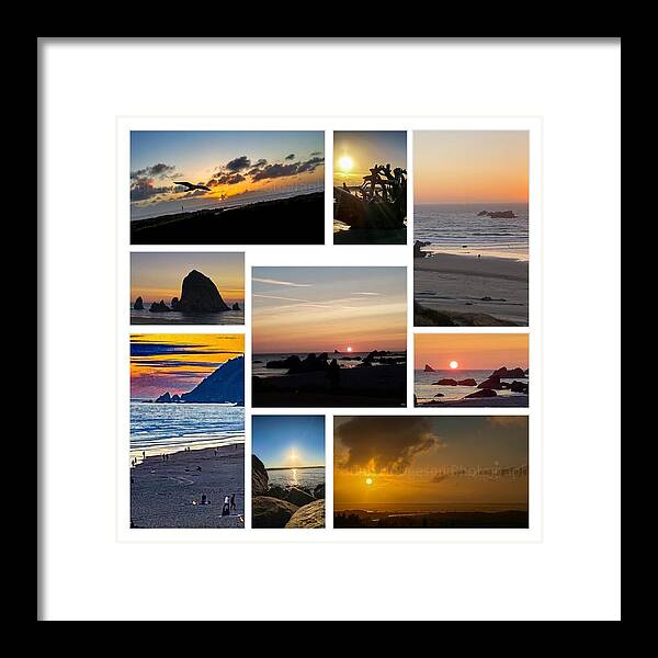 Sunsets - Framed Print
