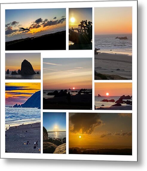 Sunsets - Metal Print