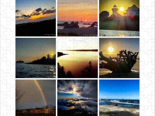Sunsets sunrises and rainbow skies - Puzzle