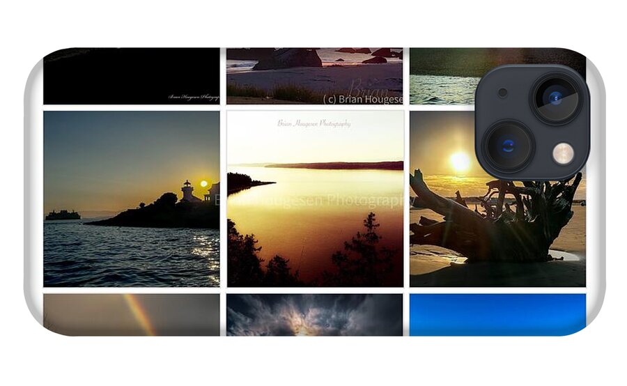 Sunsets sunrises and rainbow skies - Phone Case