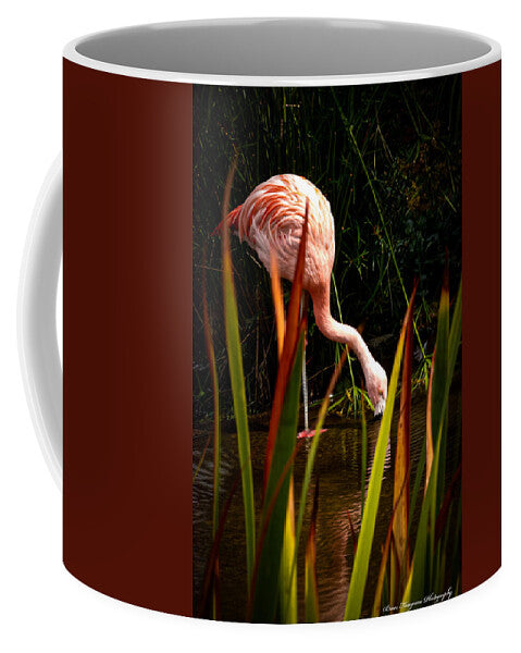 Taking a drink - Mug