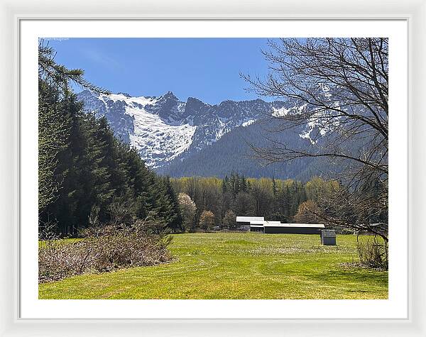 Valley - Framed Print