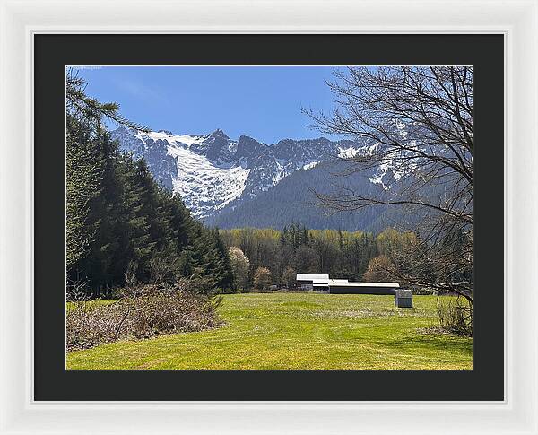 Valley - Framed Print