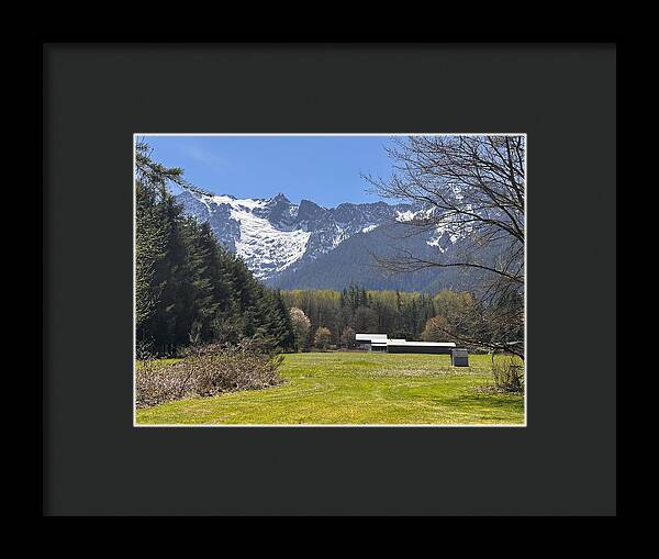 Valley - Framed Print
