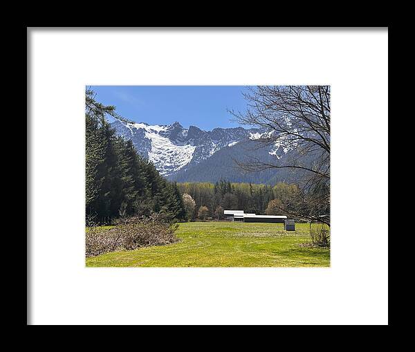 Valley - Framed Print