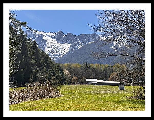 Valley - Framed Print