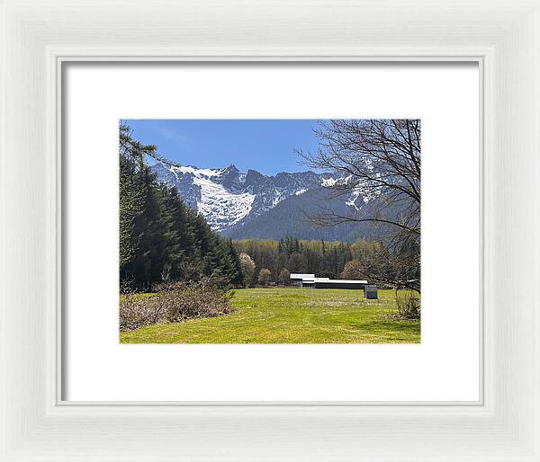 Valley - Framed Print