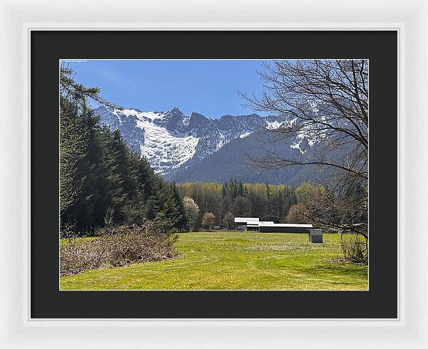Valley - Framed Print