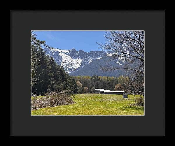 Valley - Framed Print