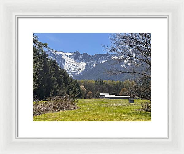 Valley - Framed Print