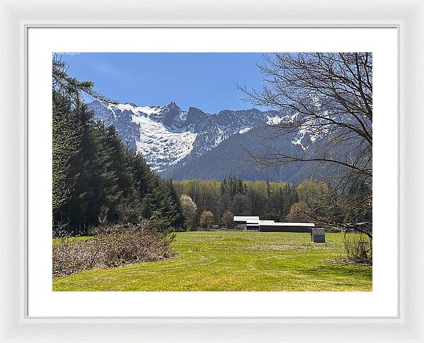 Valley - Framed Print