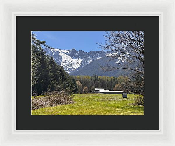 Valley - Framed Print