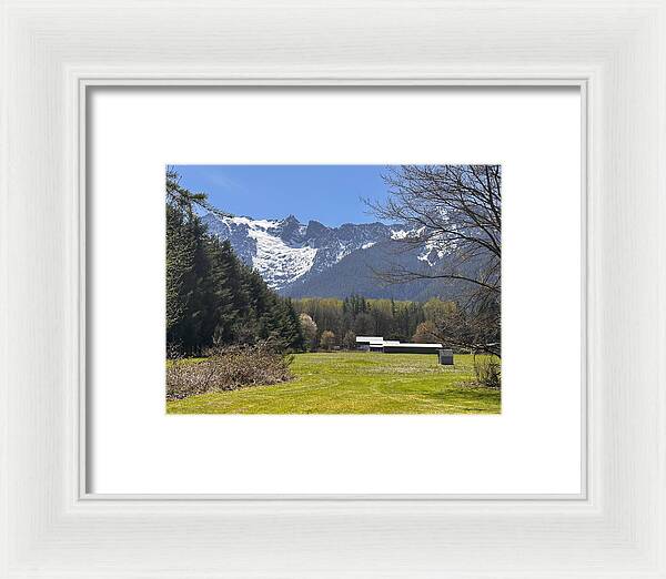 Valley - Framed Print