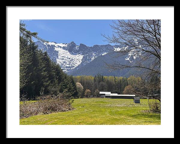 Valley - Framed Print