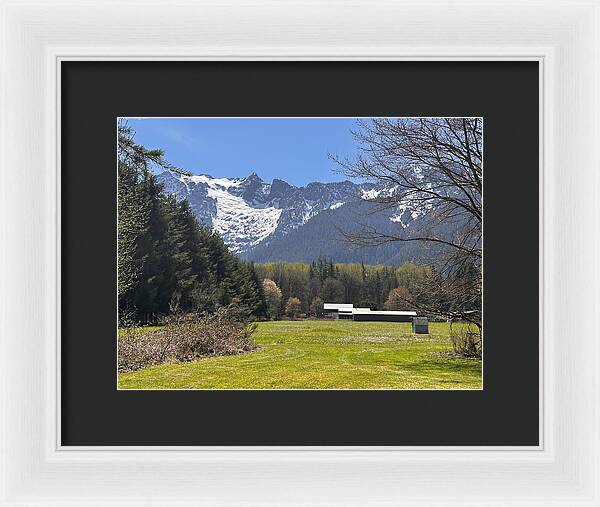 Valley - Framed Print